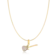 Gargantilha Guitarra Cravejada de Zircônia Folheada a Ouro 18k