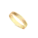 Aliança Fina Texturizada 4mm Folheada a Ouro 18k