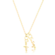 Gargantilha Entrego e Confio Folheada a Ouro 18k