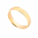 Aliança Anatômica 4mm Folheada a Ouro 18k