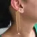 Piercing Argola com Correntes Folheado a Ouro 18K