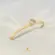 Anel Chuveiro com Pedra de Zircônia Folheado a Ouro 18k