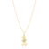 Pingente Com Zircônia Menino Skate Folheado a Ouro 18k
