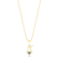 Gargantilha Menino Com Pedra de Zircônia Folheado a Ouro 18k