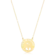 Gargantilha Círio de Nazaré Folheada a Ouro 18k