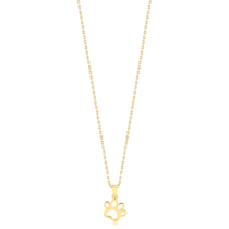 Gargantilha Patinha Folheada a Ouro 18k