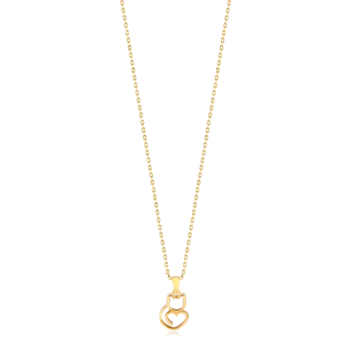 Gargantilha Gatinho Folheada a Ouro 18k
