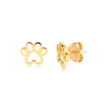 Brinco Patinha Folheado a Ouro 18k