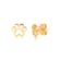 Brinco Patinha Folheado a Ouro 18k
