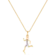 Pingente Corredora Folheado a Ouro 18K