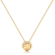 Pingente Menino Cravejado em Zircônia Folheado a Ouro 18K