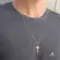 Pingente Crucifixo Folheado a Ouro 18k