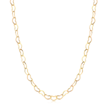 Corrente Corações Folheada a Ouro 18K