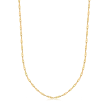 Corrente Singapura Folheada a Ouro 18k