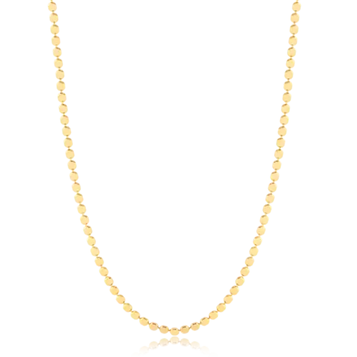 Gargantilha Choker Bolinhas Folheada a Ouro 18k