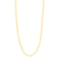 Corrente Elo Grumet Largo Folheada a Ouro 18k