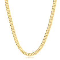 Corrente Grumet Lisa 60cm Folheada a Ouro 18k