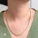 Corrente Snake Lisa Folheada a Ouro 18k