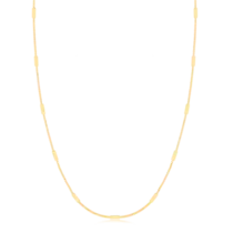 Corrente Veneziana Palito Folheada a Ouro 18k
