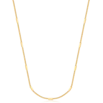 Corrente Veneziana Palito Folheada a Ouro 18k