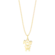 Pingente Menina Folheado a Ouro 18K
