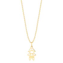 Pingente Menino Folheado a Ouro 18K