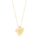 Pingente Flor Ramada Folheado a Ouro 18k