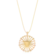 Pingente Espírito Santo 32mm Com Zircônias Folheado a Ouro 18k