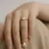 Anel Chuveirinho Com Zircônia Folheado a Ouro 18k