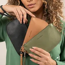 Bolsinha de Mão Couro Millenial