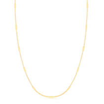 Corrente Veneziana Palito Folheada a Ouro 18k