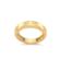 Anel 4 Flores Com Zircônia Folheado a Ouro 18k