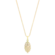 Pingente Com Pedras de Zircônia Folheado a Ouro 18k