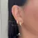 Argola Lisa 16mm Folheada a Ouro 18k