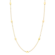 Corrente Com Bolinhas 40+5cm Folheado a Ouro 18K