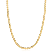 Corrente Trabalhada Folheada a Ouro 18k