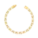 Pulseira Formas Retangulares Folheada a Ouro 18k