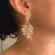 Brinco Elos Ovais Folheado a Ouro 18k