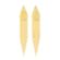 Brinco Gota Franja Folheado a Ouro 18k