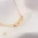 Gargantilha Mãe Coração Vazado Folheado a Ouro 18k