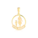 Pingente Mãe Amada Folheado a Ouro 18k