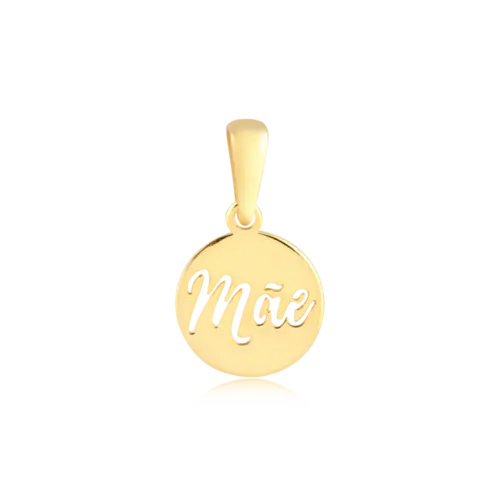Pingente Placa Mãe Folheado a Ouro 18k