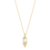 Pingente Geométrico Zircônia Folheado a Ouro 18k