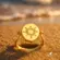 Anel Sol e Lua Folheado a Ouro 18k