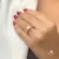 Anel Pérola Zircônia Folheado a Ouro 18k