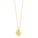 Gargantilha Relicário Pet 4 Patas Folheado a Ouro 18k