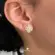 Conjunto Trevo Com Zircônias Folheado a Ouro 18k