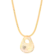 Gargantilha Orgânico Telado Folheado a Ouro 18k