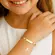 Pulseira Infantil Chapa Folheada a Ouro 18k