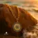 Pulseira Elo Português 5mm Olho Grego Folheado a Ouro 18k